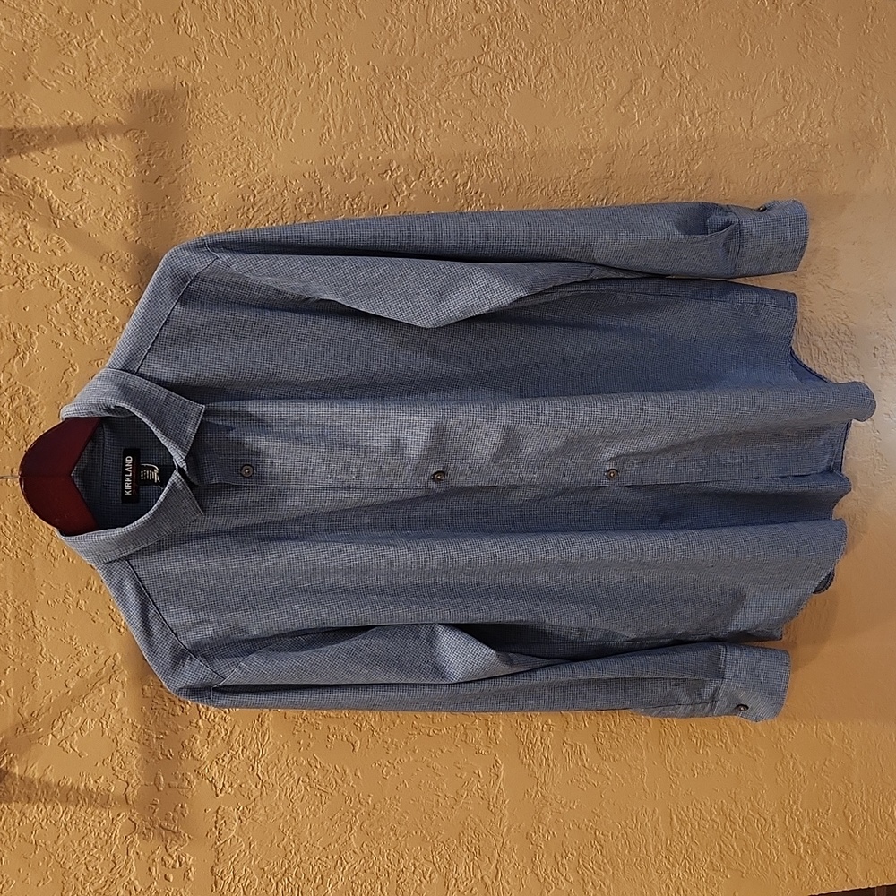 Kirkland signature mens long sleeved button down